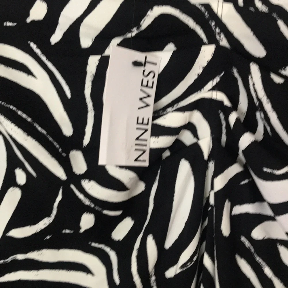 NEW Nine West Side Ruched Midi Skirt.‎ XXL